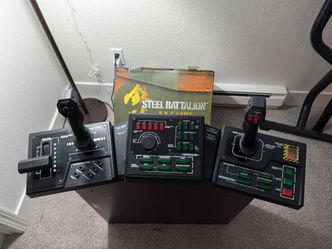 1st edition Steel Battalion  with Original Box (No pedals)