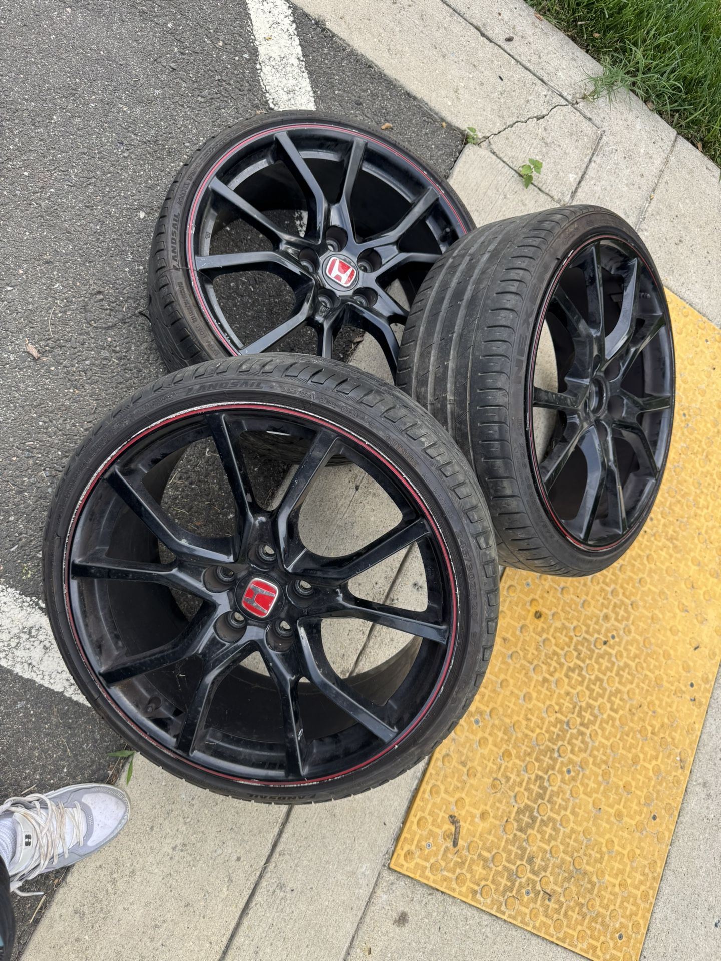 (3) Honda Civic Type R Wheels & Tires