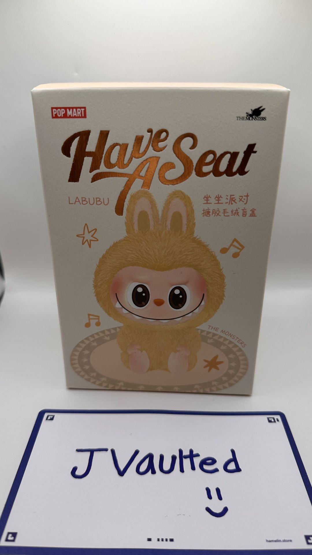 USA – NEW & AUTHENTIC Pop Mart Labubu “Monsters Have a Seat” Vinyl Blind Box – Zizi
