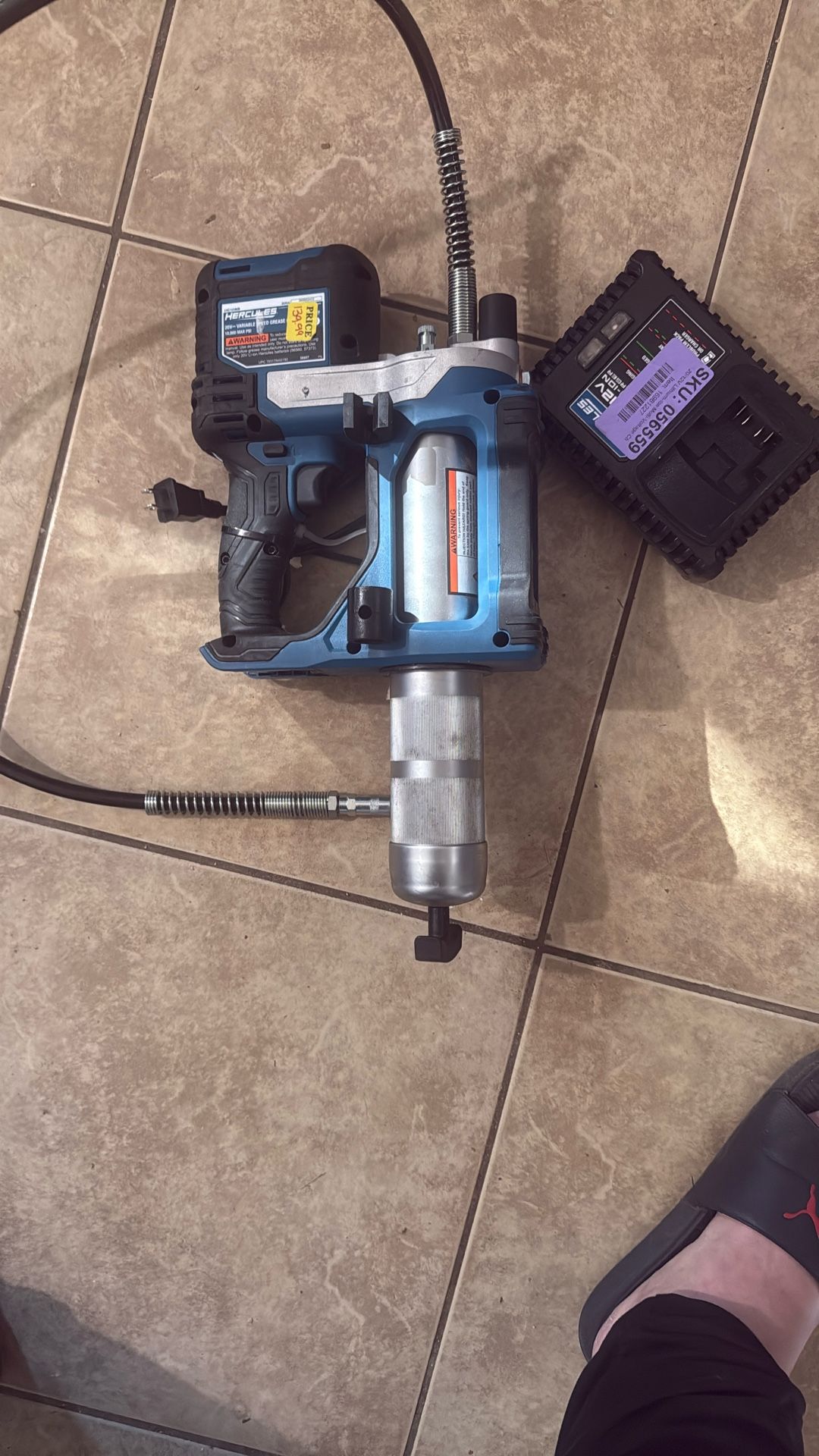 Hercules Variable Speed Grease Gun