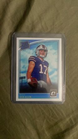 Josh Allen Donruss Optic Rated Rookie Card