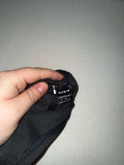 SHEIN Black Clothing Item Size S