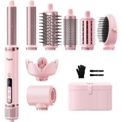 NEW! 8-in-1 Professional Hot Air Styler&Hair Dryer Brush