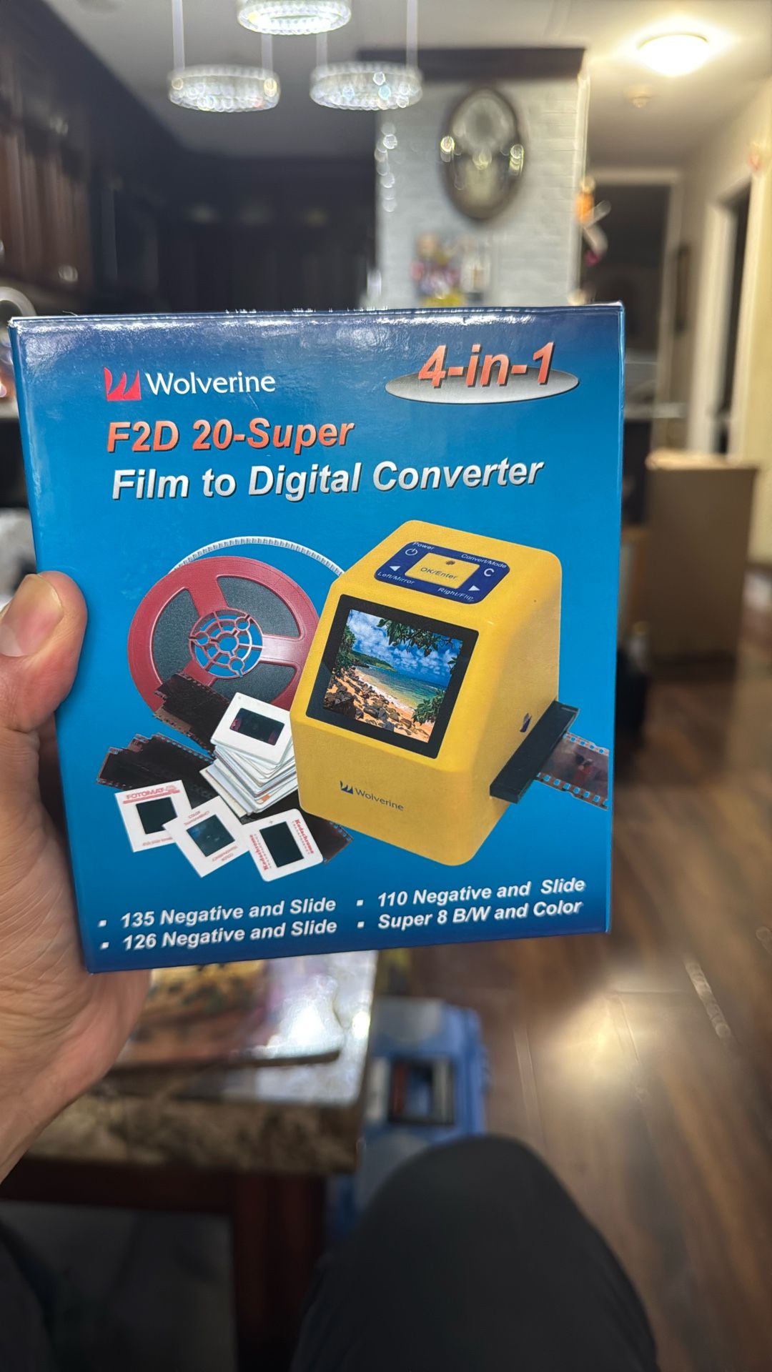 Wolverine 4 In 1 Film Digital Converter