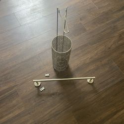 Towel Rack &&& Toliet Roll holder