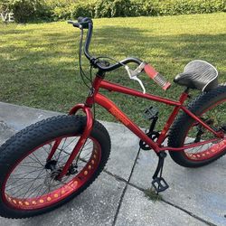 Mongoose Aztec Fat Big Tire Bike Bicycle 26 Inch Wheels Like NEW