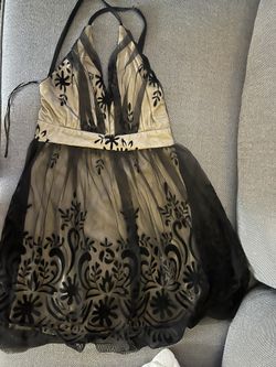 Black/brown Dress