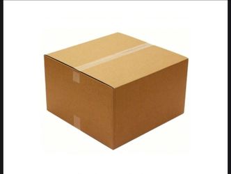 Moving boxes.