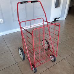 Large Foldable Shopping Cart With Wheels ✨️ 