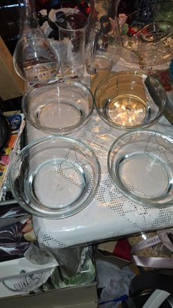 Juego De 4 platos super grandes de princess house moderna