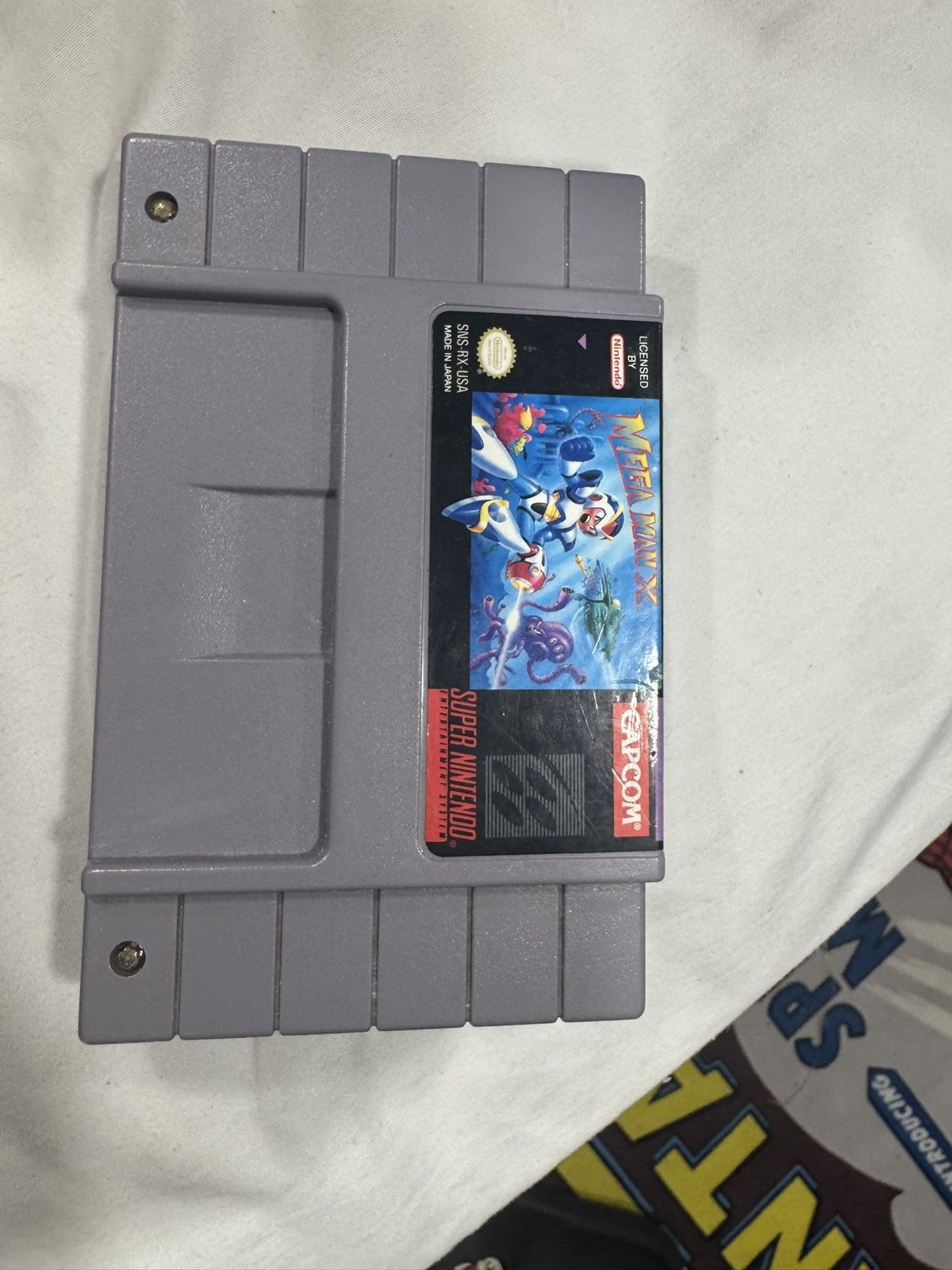 Mega Man X For Super Nintendo 