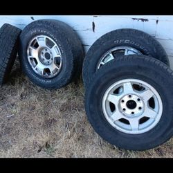 4 Chevy Tahoe Tires (6 Lug)
