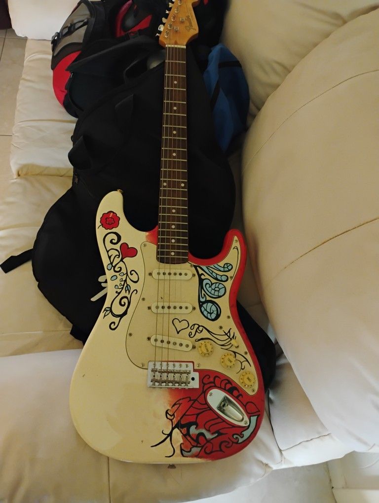 Authentic Hendrix Fender Stratocaster