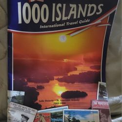 1000 Islands International Travel Guide Magazine Used