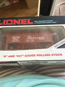 Lionel Milwaukee Road Ore Car  6-19301 . “O” and “027” Gauge Rolling Stock .