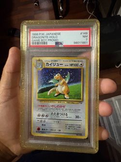 Dragonite gameboy promo psa 7