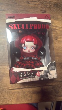 POP Skullpanda Plush 6kHz 6000hz Europe EU Exclusive Limited Keychain Doll
