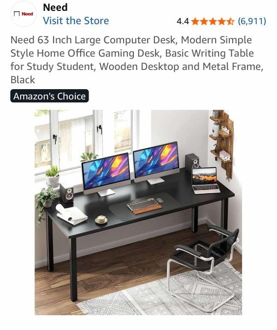 New Desk In Box Large