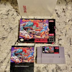 Street Fighter 2 ii World Warrior Super Nintendo SNES Cib
