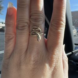snake gold Ring 