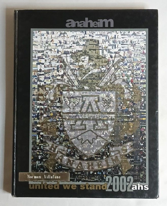 Anaheim High School 2002 Yearbook Anaheim, California