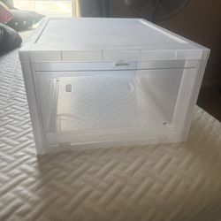 Clear Shoe Boxes/Containers