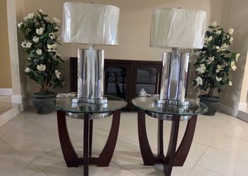 Lamps and end tables