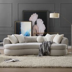 Iniko Sofa W/6 Pillows ( Chair Sold Separately)