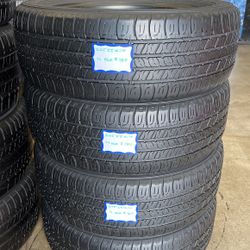 🛞SET OF 4 USED TIRES🛞 205/55/16 GOODYEAR •INSTALL/BALANCE INCLUDED•