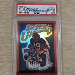 2025 Bryce Underwood MI-3 PSA 10