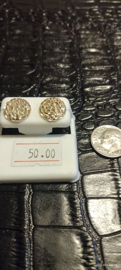 Solid 925 Silver Cookies With Gold Overlay 