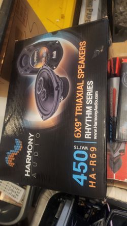 Harmony audio 6x9 and 3.5" speakers new
