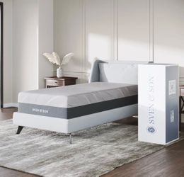 Sven & Son 12” Signature Mattress Twin XL - Multilayer Memory Foam Brand New in Sealed Package