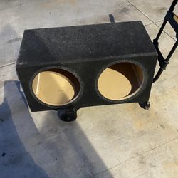 Dual 12 Subwoofer Box For Car Audio