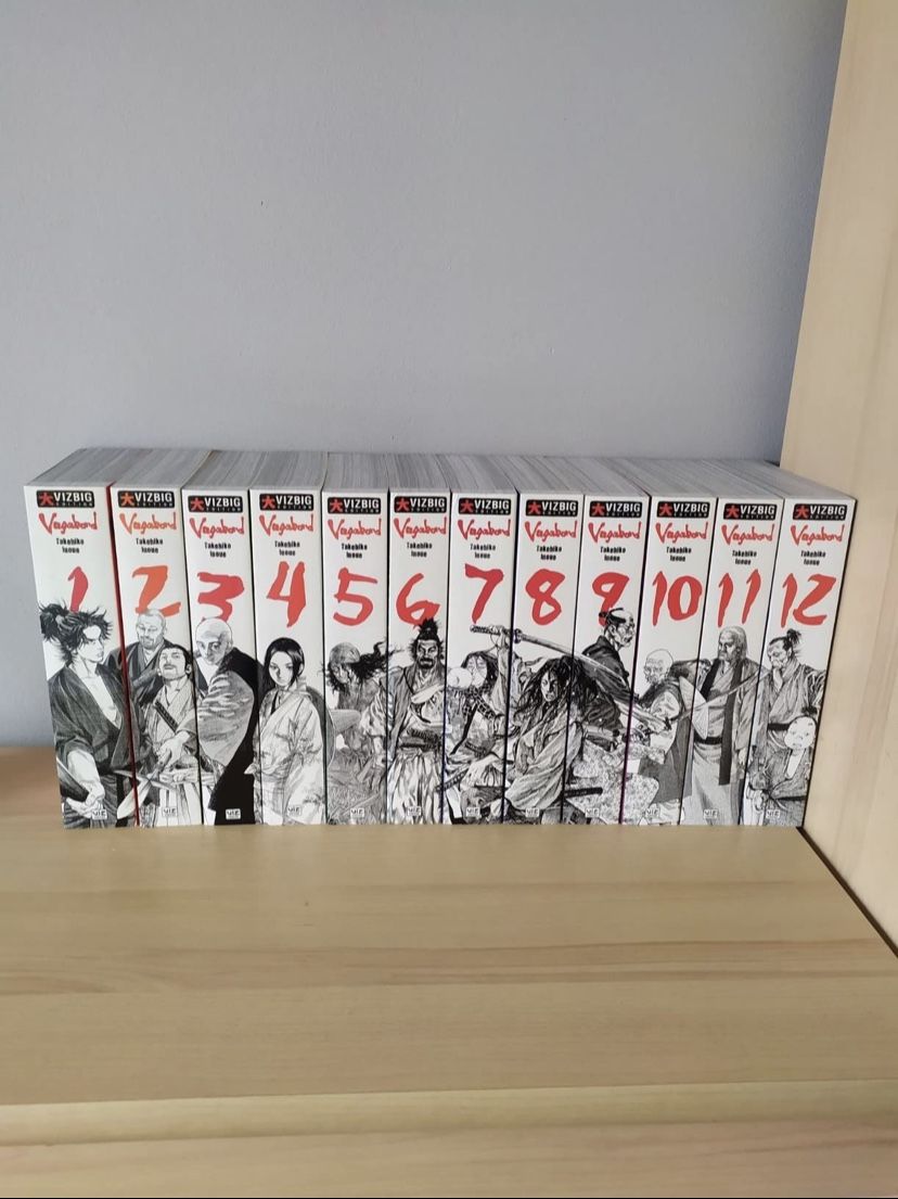 Vagabond manga Vizbigs 1-12 (complete)