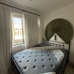 16” Queen Mattress and Bed Frame