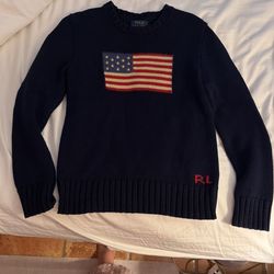 Ralph Lauren American Flag Sweater
