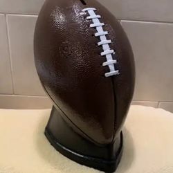 Football Coin, Bank Statue