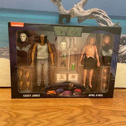 NECA Teenage Mutant Ninja Turtles (1990 Movie) April O'Neil & Casey Jones (Farm) TMNT 2-Pack