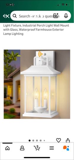 NEW OUTDOOR LIGHT