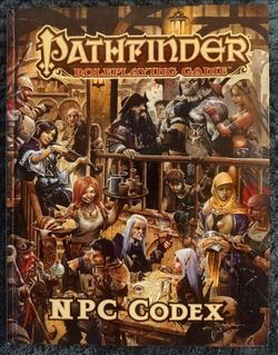 Pathfinder 1e: NPC Codex (Hardcover, Like-New Condition)