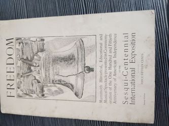 FREEDOM" Sesqui-Centennial Exposition Program