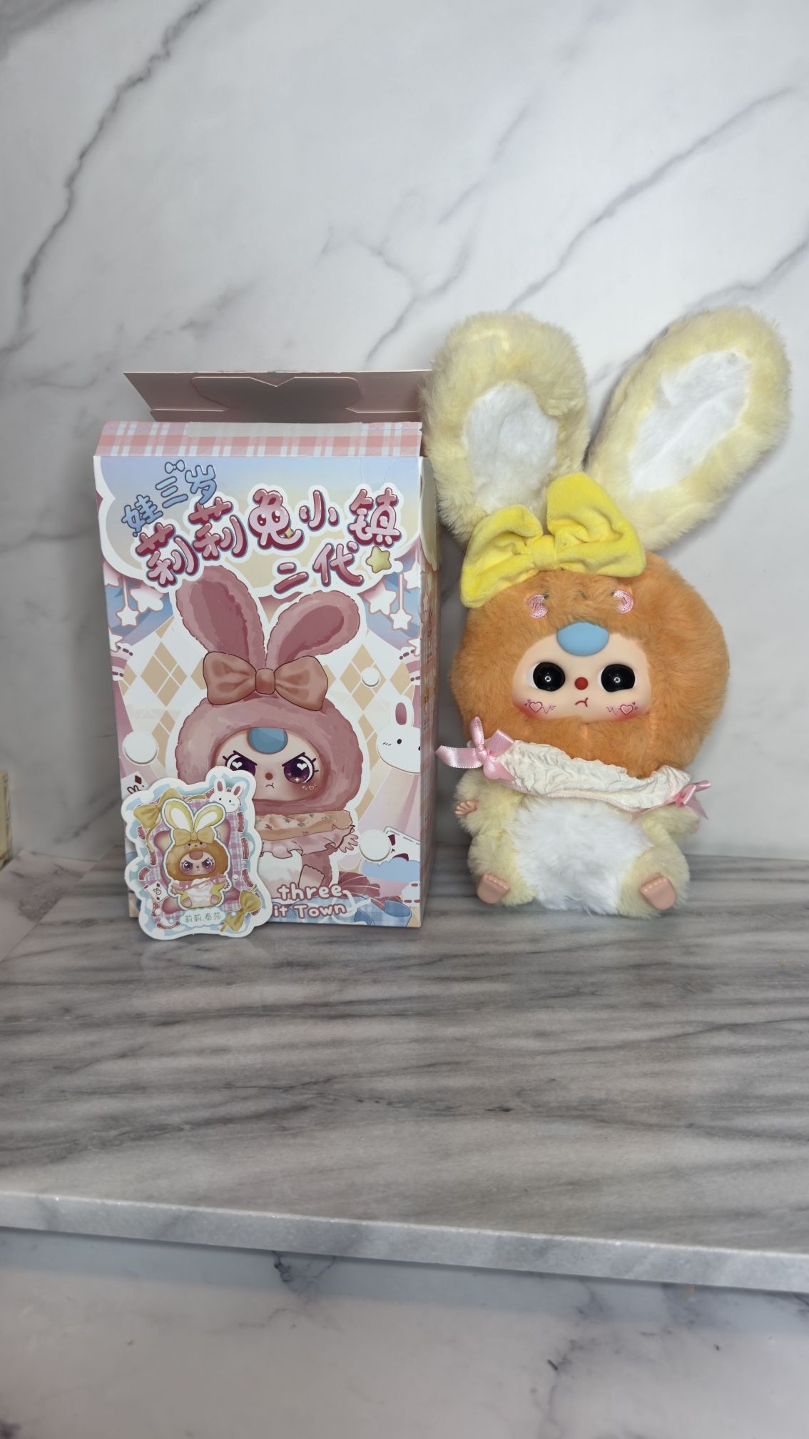 Baby Three Lily RabbitTown-Yellow & Orange Rabbit