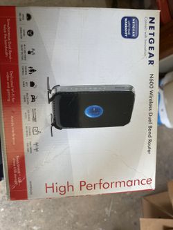 Netgear and 600 wireless dual band router