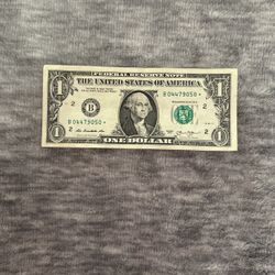 $1 2013 Duplicate Star Note FW