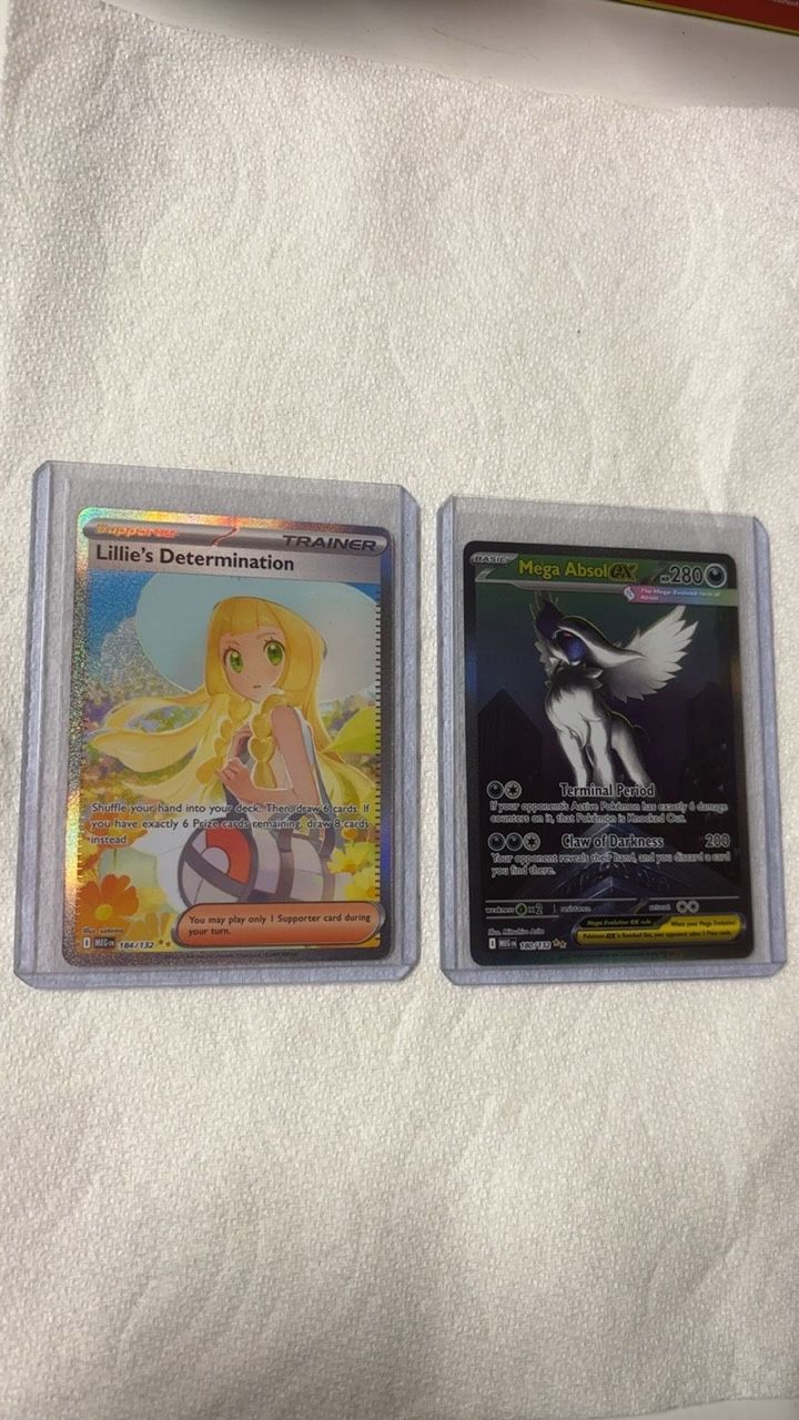 Lillie's Determination & Mega Absol Ex SIR