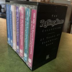 THE ROLLING STONE COLLECTION 25 Years Essential Rock CASSETTE Box Set