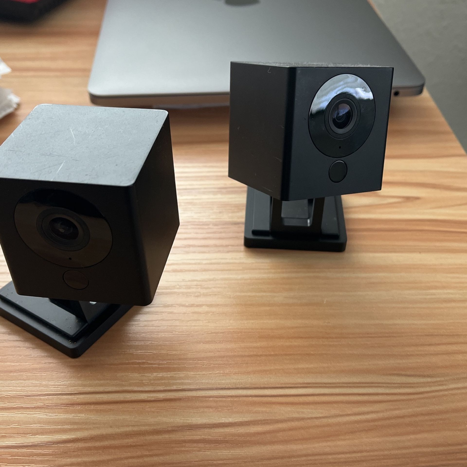 2 Wyze Security Cameras (1 Gen Wired)
