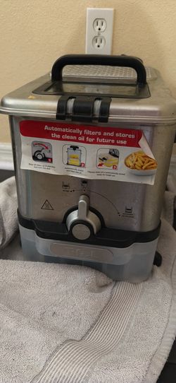Deep fryer with oil filtration 3.5L T-gal