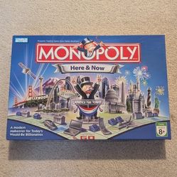 Monopoly Here & Now Edition Board Game Includes Seattle Pioneer Square